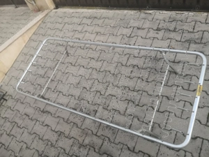 Vand suport pat metalic + saltea.