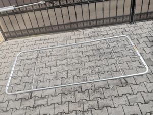 Vand suport pat metalic + saltea.