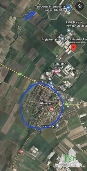 Teren cu potential strategic - dezvoltare comerciala langa Aeroportul International Brasov-Ghimbav - imagine 2