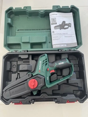 Drujba mini fierastrau cu lant pe acumulatori 12 V Parkside - imagine 2