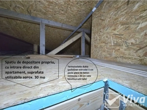 Intabulat, mobilat si utilat, ap 2 cam ESQ Village3, et 2+pod propriu - imagine 7