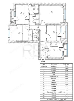 Apartament 4 camere Octavian Goga – 3 balcoane și parcare - imagine 5