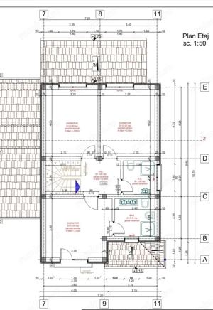 Duplex cu 4 camere despartit prin garaj in Mosnita Noua - imagine 3