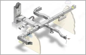 Montaj tubulatura ventilatie desfumare