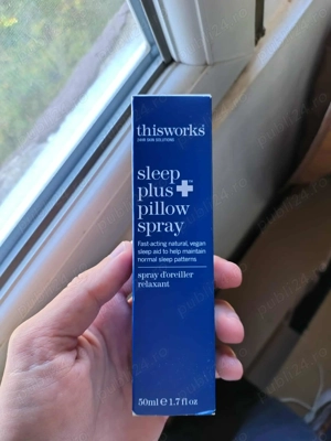 This Works Sleep Plus Pillow Spray, 50 ml - Motion-Activated Sleep Spray Infused with Lavender, Camo