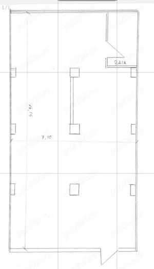 Spatiu comercial de inchiiat 115 mp - imagine 2