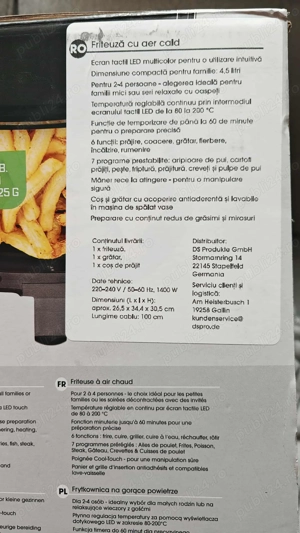 Friteuză cu aer cald. - imagine 1