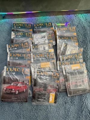 Numere Dacia sigilate de la 1 la 18