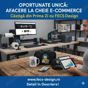 Vanzare afacere produse personalizate Fecs Design
