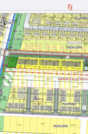 Parcela Teren 510 mp Bucovat la strada principala - ID V5497