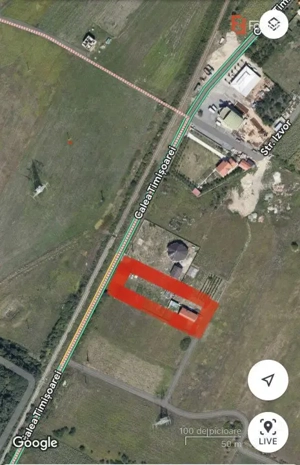 Teren Giarmata Vii 1500 mp cu front stradal de 30 ml pozitie fantastica  - imagine 2