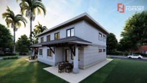 Duplex 5 camere, Sacalaz - Arhitectura moderna - imagine 15