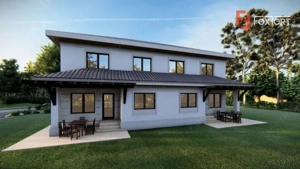 Duplex 5 camere, Sacalaz - Arhitectura moderna - imagine 17