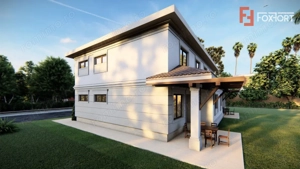 Duplex 5 camere, Sacalaz - Arhitectura moderna - imagine 19