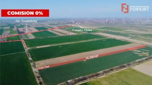 COMISION 0% Teren Extravilan 10.200 mp, Front 19ml, Giroc - imagine 2