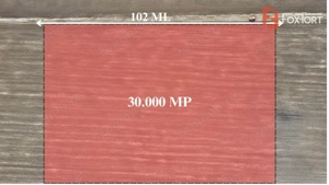 COMISION 0% Teren Extravilan 30.000 mp, front 102 ml, zona Dunca - imagine 2