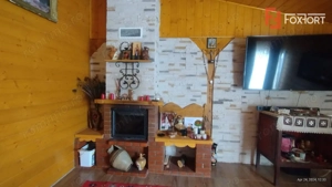 Casa individuala 3 camere, Sacalaz- Cabana cu Semineu - imagine 12