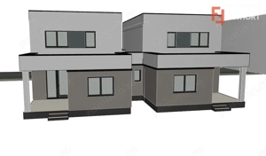 Duplex cu 5 camere de vanzare si teren de 335 mp - zona Sacalaz - imagine 3