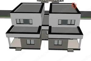 Duplex cu 5 camere de vanzare si teren de 335 mp - zona Sacalaz - imagine 2