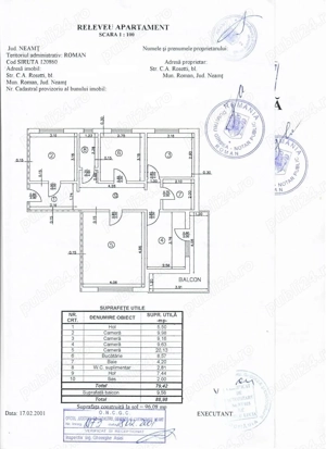 Vand apartament 4 camere 96mp, Decomandat - imagine 10