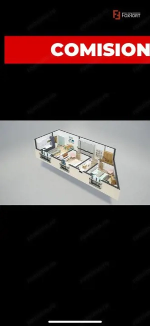 COMISION 0% Apartament cu 3 camere, etaj 2 in Timisoara, zona Plopi - imagine 7