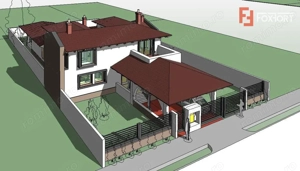 Casa individuala la Rosu, 5 camere, Sacalaz - Proiect deosebit - imagine 8