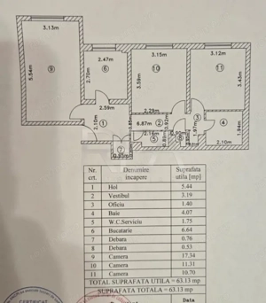 Apartament 3 Camere , Decomandat , Bloc din 1982 , Oltenitei - imagine 15