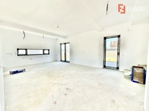 Duplex Mosnita 4 camere, 2 bai - curte amenajata cu gazon si plante! - imagine 6