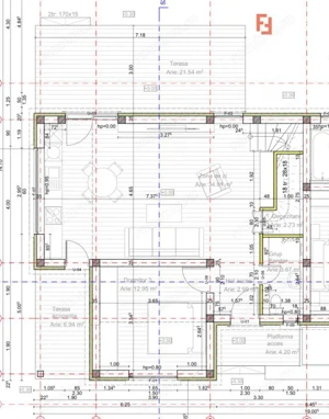 Duplex Mosnita 4 camere, 2 bai - curte amenajata cu gazon si plante! - imagine 4