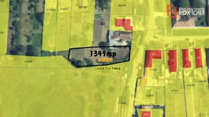 Teren intravilan 1349 mp, pretabil constructii, Sacalaz - imagine 2