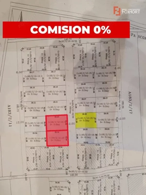 2 Parcele teren intravilan de 616 mp, total 1232 mp in Sag zona Manastire