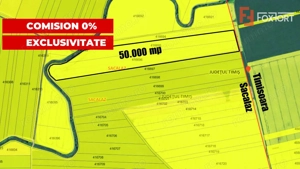 COMISION 0% Teren extravilan agricol, 5ha- Oportunitate investitie