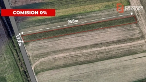 COMISION 0% Teren extravilan agricol, Utvin - 4343 mp - imagine 2