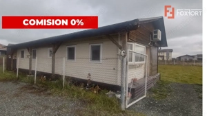 COMISION 0% Teren 859mp+Casa mobila, Sacalaz - Bransat curent si apa - imagine 3