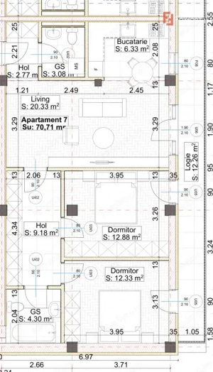 COMISION 0% - Apartament cu 3 camere la etajul 1 in Giroc, zona ESO - imagine 5