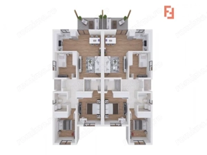 Duplex cu 4 camere - Toate utilitatile + Asfalt - Mosnita Noua - imagine 4