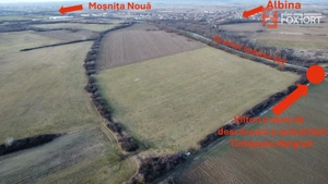 COMISION 0% Parcela Teren industrial cu utilitati, acces TIR - Mosnita - imagine 3