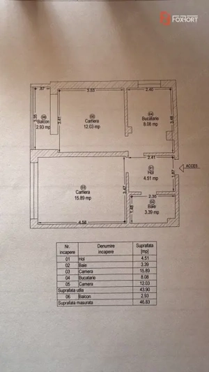 COMISION 0% Apartament cu 2 camere la parter cladire istorica in Timisoara - imagine 7 COMISION 0% Apartament cu 2 camere la parter cladire istorica in Timisoara - imagine 7