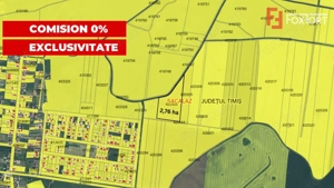 COMISION 0% Teren Extravilan Agricol, Beregsau Mare - Zona in dezvoltare