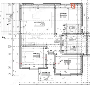 Duplex individual cu 4 camere Mosnita - Toate utilitatile - imagine 2