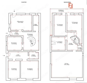 COMISION 0% Casa individuala cu 7 camere, teren 624 mp, in zona Girocului - imagine 8