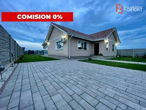 COMISION 0% Casa individuala pe parter 4 camere, 120 mp, in Mosnita Noua