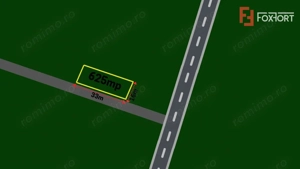 COMISION 0% Teren intravilan constructii, Sanmihaiu Roman - 2 fronturi stradale - imagine 2