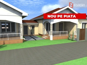 Duplex 3 camere despartit prin camera tehnica, Beregsau Mare - zona centrala