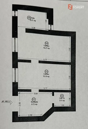 De vanzare apartament cu 2 camere, zona Iosefin  - imagine 4