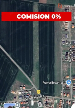 COMISION 0% Teren intravilan pentru case/duplex - 610 mp - Sanandrei