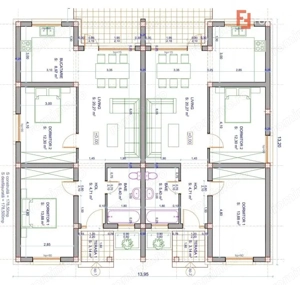 Duplex Mosnita cu 3 camere si teren de 300 mp - zona Noul Lidl - imagine 3