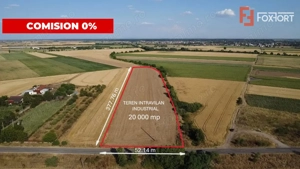 COMISION 0% Teren intravilan de 20.000 mp, front de 52 ml, zona Sag - imagine 2