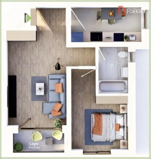 COMISION 0% Apartament cu 2 camere, etajul 1, bloc nou, zona Mehala - imagine 2