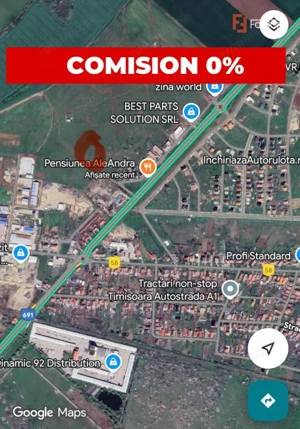 Teren intravilan de 906 mp - zona Giarmata